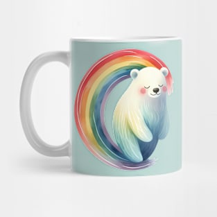 Dreamy Bear & Rainbow Mug